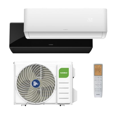 KAISAI Pro Heat+ 3,5kW Fehér oldalfali inverteres klíma szett alap szereléssel